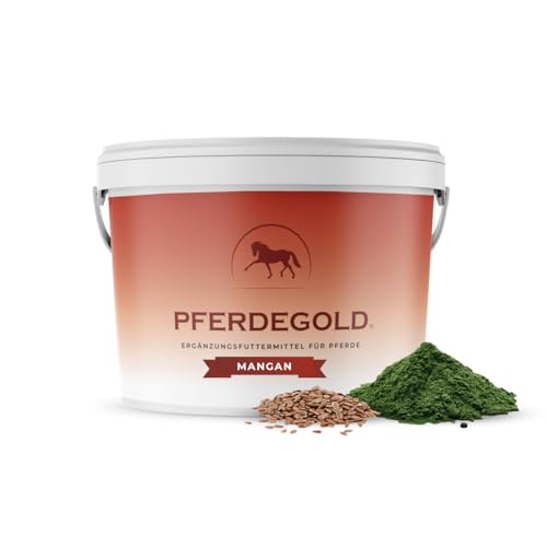 Pferdegold Mangan 1,5kg - Pferde Pellets mit Mangan-Komplex & Omega 3 - Energie & Stoffwechsel - 100% Natürlich & Dopingfrei - hohe Bioverfügbarkeit Pferdegold Mangan 1,5kg - Pferde Pellets mit Mangan-Komplex & Omega 3 - Energie & Stoffwechsel - 100% Natürlich & Dopingfrei - hohe Bioverfügbarkeit von Pferdegold