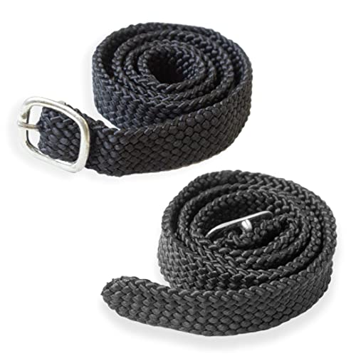 Pferdelinis Sporenriemen in schwarz 2 Stück für Sporen Ersatzriemen, größenverstellbar perfekte Fixierung von Reitsporen Pferdelinis Sporenriemen in schwarz 2 Stück für Sporen Ersatzriemen, größenverstellbar perfekte Fixierung von Reitsporen von Pferdelinis