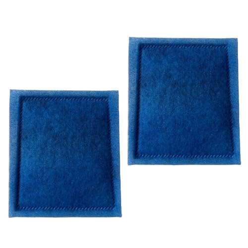 Pffiocix 2 x Ersatz-Filter-Pad für Aquarium, Baumwollkartusche, Innenfilter, Aquarium-Filtermedien Pffiocix 2 x Ersatz-Filter-Pad für Aquarium, Baumwollkartusche, Innenfilter, Aquarium-Filtermedien von Pffiocix