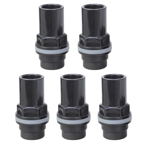 Pffiocix 20/25/32/40 mm graue PVC-Rohrstutzen für Aquarien, Verbinder für Aquarien, gerade Pffiocix 20/25/32/40 mm graue PVC-Rohrstutzen für Aquarien, Verbinder für Aquarien, gerade von Pffiocix