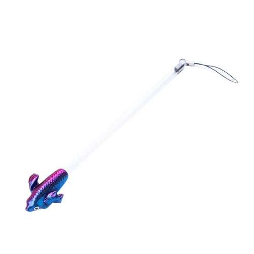 Pffiocix 3D-Druck Fisch-Trainingsstab für Bettas Starter Bettas Kits Schwanztraining Stick Aquarien Fisch Engaging Zauberstab Training von Pffiocix