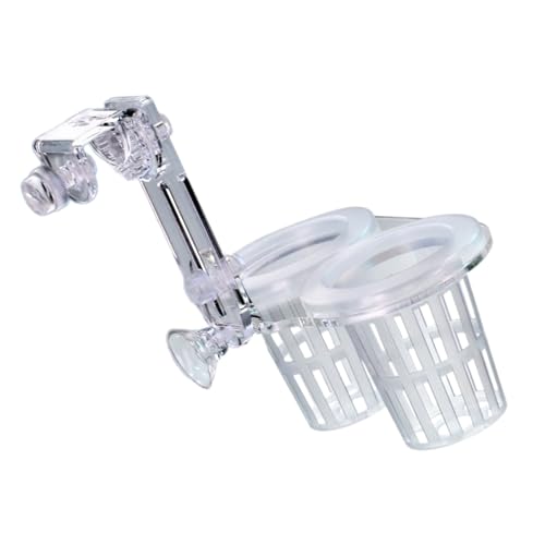 Pffiocix Aquarien Pflanzenhalter Hängend für Pflanze Aquaponische Pflanzenzucht Pflanzenhalter mit Schlitzen und Löchern Pffiocix Aquarien Pflanzenhalter Hängend für Pflanze Aquaponische Pflanzenzucht Pflanzenhalter mit Schlitzen und Löchern von Pffiocix