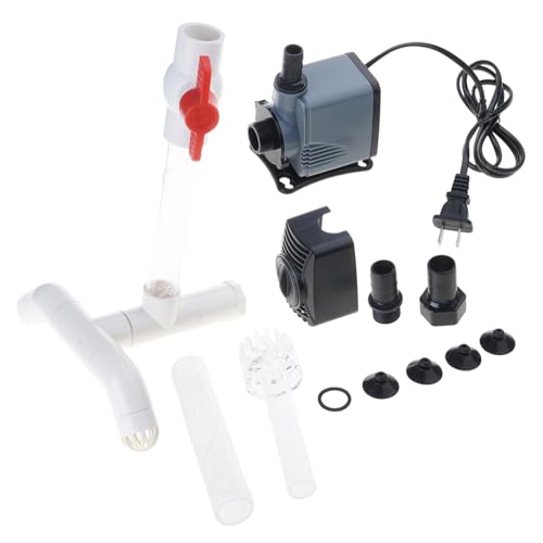 Pffiocix Aquarium Oberflächen Skimmer ABS Fleckenentfernung für Einlassfilter für Öl Protein schwimmend Pffiocix Aquarium Oberflächen Skimmer ABS Fleckenentfernung für Einlassfilter für Öl Protein schwimmend von Pffiocix