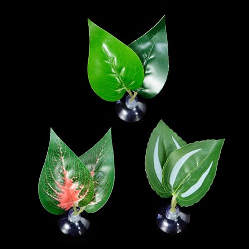 Pffiocix Dekorative künstliche Wasserpflanze, Hotelpflanze, Ornamente, Aquarien, Bäume für Reptilien, 3 Stück Pffiocix Dekorative künstliche Wasserpflanze, Hotelpflanze, Ornamente, Aquarien, Bäume für Reptilien, 3 Stück von Pffiocix