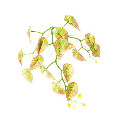 Pffiocix Fischpflanzen-Saugnapf, Laubbeet, Unterwasser-Fischblatt-Ruheunterlage, Laichboden für Fischgarnelen von Pffiocix