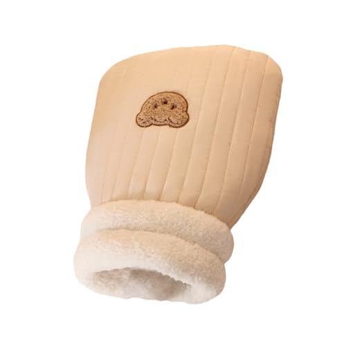 Pffiocix Katzen-Schlafsäcke, wärmendes Katzenbett, halbgeschlossen, weicher Plüsch-Schlafsack, Haustierbett von Pffiocix
