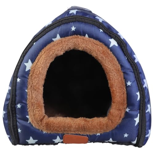 Pffiocix Katzenbett für den Innenbereich, für kleine Hunde, warmes Bett, Haustierzelt, Bett, Kätzchenhöhle, dickes Kissen, für den Innenbereich Pffiocix Katzenbett für den Innenbereich, für kleine Hunde, warmes Bett, Haustierzelt, Bett, Kätzchenhöhle, dickes Kissen, für den Innenbereich von Pffiocix