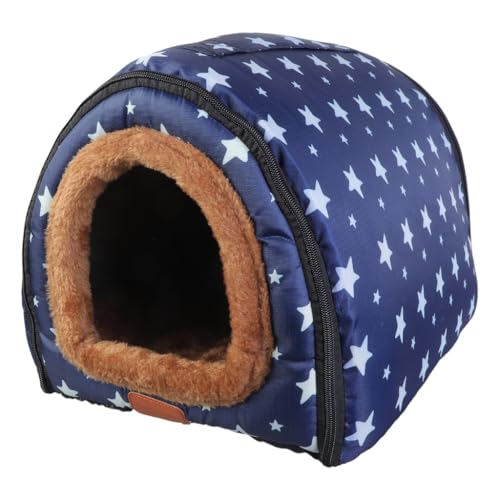 Pffiocix Katzenbett für den Innenbereich, für kleine Hunde, warmes Bett, Haustierzelt, Bett, Kätzchenhöhle, dickes Kissen, für den Innenbereich Pffiocix Katzenbett für den Innenbereich, für kleine Hunde, warmes Bett, Haustierzelt, Bett, Kätzchenhöhle, dickes Kissen, für den Innenbereich von Pffiocix