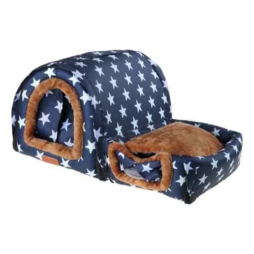 Pffiocix Katzenbett für den Innenbereich, für kleine Hunde, warmes Bett, Haustierzelt, Bett, Kätzchenhöhle, dickes Kissen, für den Innenbereich Pffiocix Katzenbett für den Innenbereich, für kleine Hunde, warmes Bett, Haustierzelt, Bett, Kätzchenhöhle, dickes Kissen, für den Innenbereich von Pffiocix