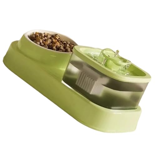 Pffiocix Pet Automatic Waterer Cats Feeder Food Container Bowl Automatic Water Fountain 2 in 1 Pet Large Dog Water Pffiocix Pet Automatic Waterer Cats Feeder Food Container Bowl Automatic Water Fountain 2 in 1 Pet Large Dog Water von Pffiocix