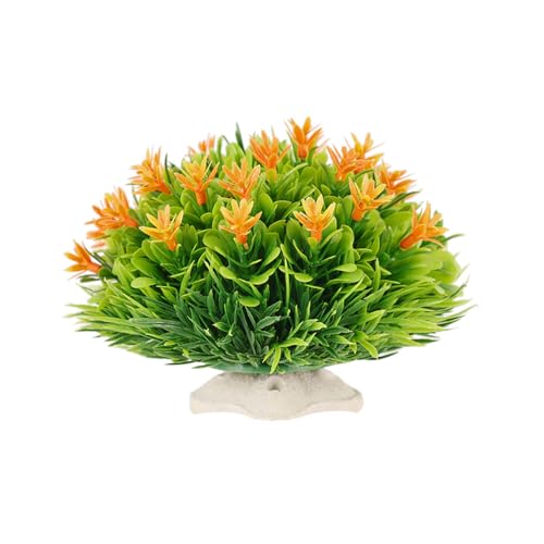 Pffiocix Realistische Aquarium-Dekoration, künstliche Blumengraspflanze für Aquarien, Heimgebrauch und Büro Pffiocix Realistische Aquarium-Dekoration, künstliche Blumengraspflanze für Aquarien, Heimgebrauch und Büro von Pffiocix