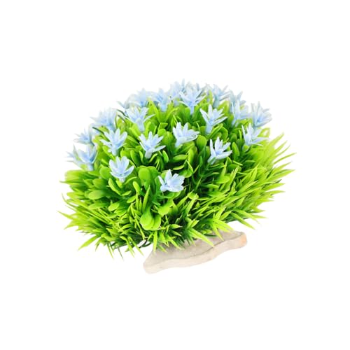 Pffiocix Realistische Aquarium-Dekoration, künstliche Blumengraspflanze für Aquarien, Heimgebrauch und Büro Pffiocix Realistische Aquarium-Dekoration, künstliche Blumengraspflanze für Aquarien, Heimgebrauch und Büro von Pffiocix