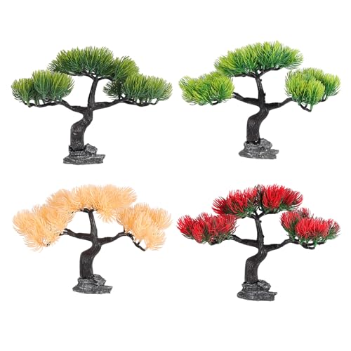 Pffiocix Realistische Kiefernbäume, Aquarien, Dekoration, natürliche Harze, Aquascapes, Ornamente zur Verschönerung von Aquarien, 4 Stück Pffiocix Realistische Kiefernbäume, Aquarien, Dekoration, natürliche Harze, Aquascapes, Ornamente zur Verschönerung von Aquarien, 4 Stück von Pffiocix