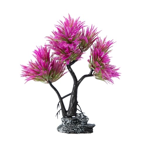 Pffiocix Realistische Kokosnüsse, Baum, Aquarien, Dekoration, Harze, künstliche natürliche Ornamente für Zuhause von Pffiocix
