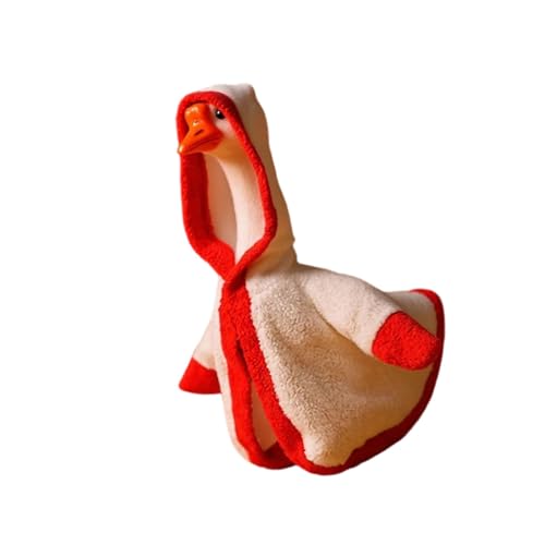 Pffiocix Weihnachts-Gänse-Kostüm, Baumwolle, festliche Veranda-Dekoration, Innen- und Außenbereich, Urlaub, Party, Kleidung, Weihnachtsfeier, Dekoration, Gänse-Kleidung von Pffiocix