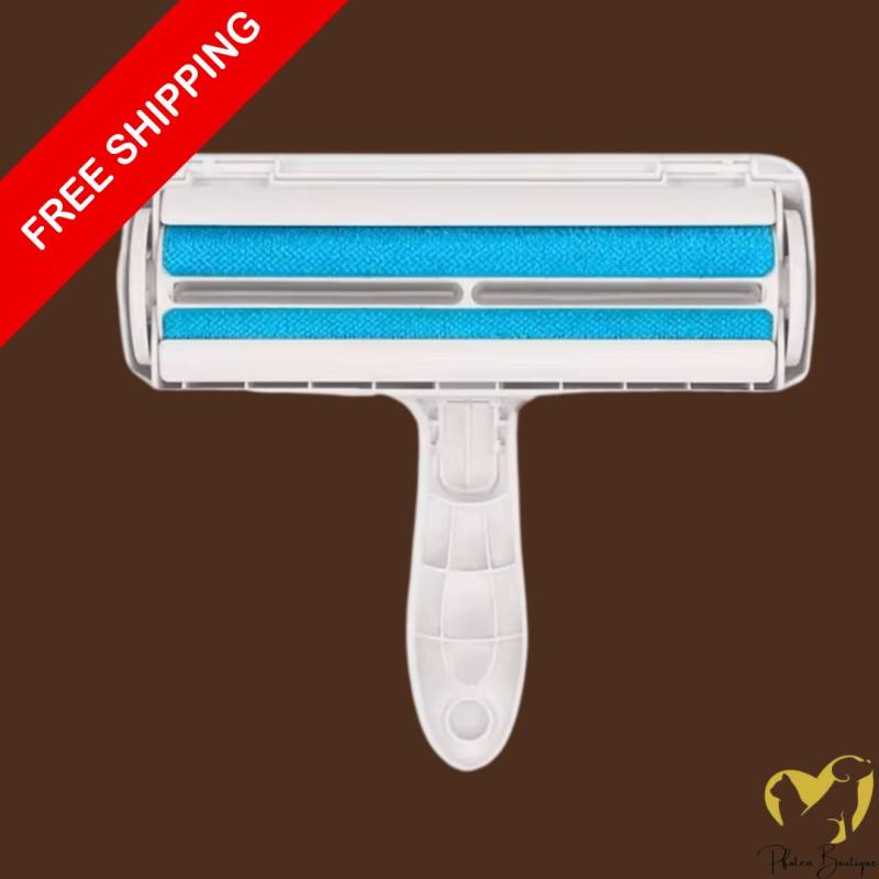FUSSEL FREI PRO - Der Tierhaar Roller für ein sauberes Zuhause, der wirklich funktioniert – Blau von Pfoten-Boutique