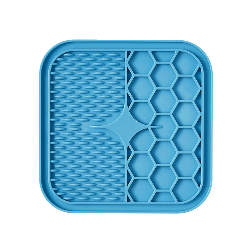 LECKMATTE - Antistress Spielmatte Für Hunde Mit Hochwertigem Silikon 15x15 cm – Specification: himmelblau LECKMATTE - Antistress Spielmatte Für Hunde Mit Hochwertigem Silikon 15x15 cm – Specification: himmelblau von Pfoten-Boutique