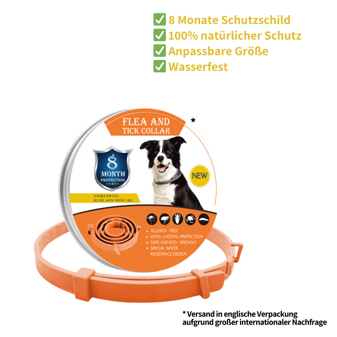 ZECKEN STOPP - Dauerhaft natürlicher Schutz für Deinen Hund – Orange ZECKEN STOPP - Dauerhaft natürlicher Schutz für Deinen Hund – Orange von Pfoten-Boutique