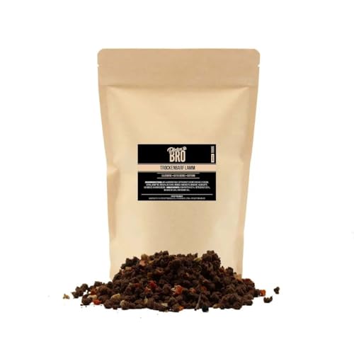 Pfoten-Bro Trockenbarf - die natürliche Ernährung für Ihren Hund! Hochwertige, schonend getrocknete Zutaten Sorgen für EIN gesundes, ausgewogenes Futter und EIN vitales Leben. (1KG, Wildfleisch) von Pfoten-Bro
