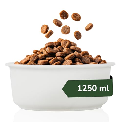 Pfotenglanz Hundenapf Keramik - Ersatz Futternapf für Futterstation - Keramiknapf groß 1250 ml. Fressnapf & Wassernapf für Hund & Katze Pfotenglanz Hundenapf Keramik - Ersatz Futternapf für Futterstation - Keramiknapf groß 1250 ml. Fressnapf & Wassernapf für Hund & Katze von Pfotenglanz
