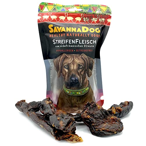 Pfotenliebe|100% getrocknetes Straußenfleisch|Fleischsnack für Hunde|100g|getreidefrei|allergikerfreundlich Pfotenliebe|100% getrocknetes Straußenfleisch|Fleischsnack für Hunde|100g|getreidefrei|allergikerfreundlich von Pfotenliebe