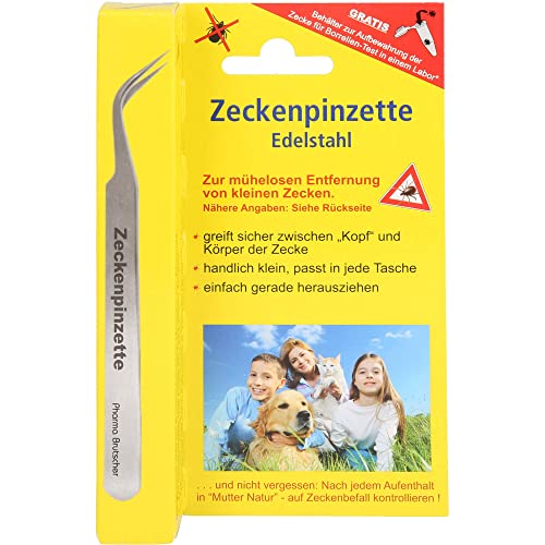 ZECKENPINZETTE Chirurgenstah 1 St ZECKENPINZETTE Chirurgenstah 1 St von Pharma Brutscher