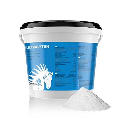 PharmaHorse Elektrolyte | Nervensystem | Muskeln | Human Grade Quality | 100% Ohne Zuckerzusatz | 1000 Gramm von PharmaHorse