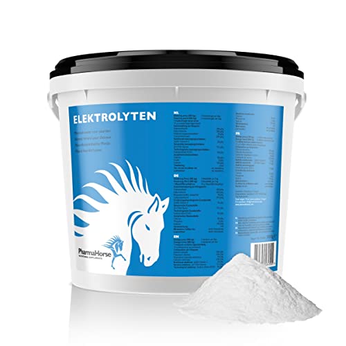 PharmaHorse Elektrolyte | Nervensystem | Muskeln | Human Grade Quality | 100% Ohne Zuckerzusatz | 3000 Gramm von PharmaHorse