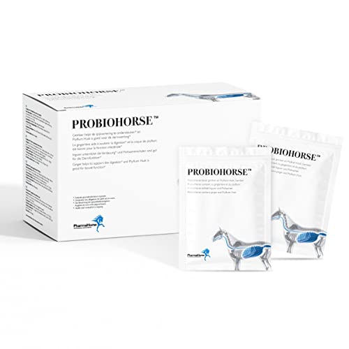 PharmaHorse ProbioHorse | Darmfunktion | Verdauung | 100% Dopingfrei | Ohne Zuckerzusatz | 30 Beutel von PharmaHorse