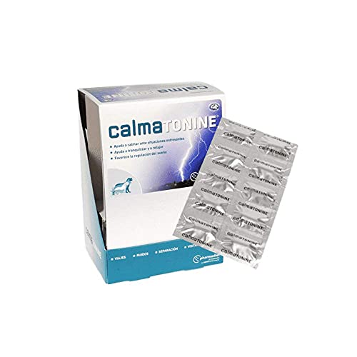 Pharmadiet Calmatonine für Situationen Estresantes bei Hunden und Katzen - Behälter mit 10 Tabletten Pharmadiet Calmatonine für Situationen Estresantes bei Hunden und Katzen - Behälter mit 10 Tabletten von Pharmadiet