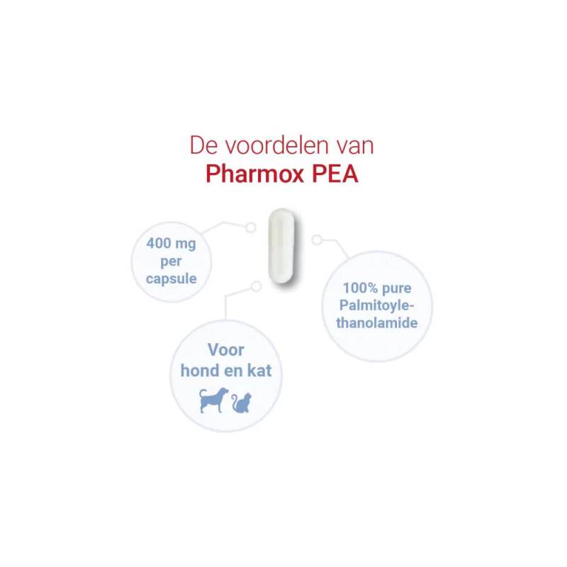 Pharmox PEA 100% Rein Hund und Katze - 2 x 60 Kapseln Pharmox PEA 100% Rein Hund und Katze - 2 x 60 Kapseln von Pharmox