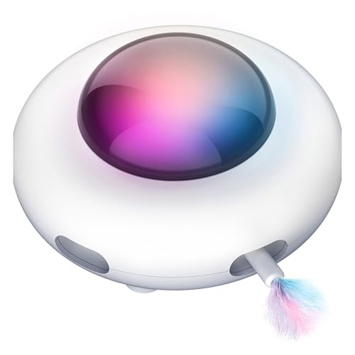 Auto Katzenspielzeug für Innen Katzen Selbstspiel Automatik Reinigungsfunktion Intelligente Auto Katzenspielzeug für Innen Katzen Selbstspiel Automatik Reinigungsfunktion Intelligente von Phefop
