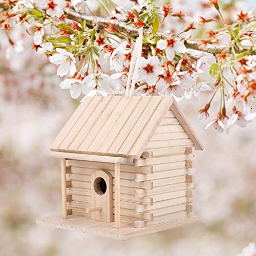 Holz Vogelnest Haus Handwerk für Papageien, Durable Vogelhaus für Innendekoration, Kiefer Vogelhaus Schutz, Vogelhaus 7,1 X 6,3 X 6,7 Holz Vogelnest Haus Handwerk für Papageien, Durable Vogelhaus für Innendekoration, Kiefer Vogelhaus Schutz, Vogelhaus 7,1 X 6,3 X 6,7 von Phefop