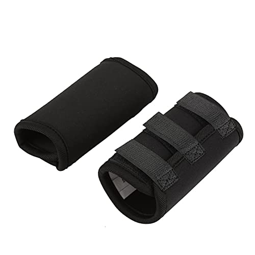 Phefop 2pcs Hundeknie Bein Protektoren, 2,6 Zoll × 4,7 Zoll Hundevorderbeine Klammer -Protektoren Universal Haustiere Ellbogenpolster für Zerrissene ACL CCL -Hotspots Wunden Kallus Daliy (M) von Phefop