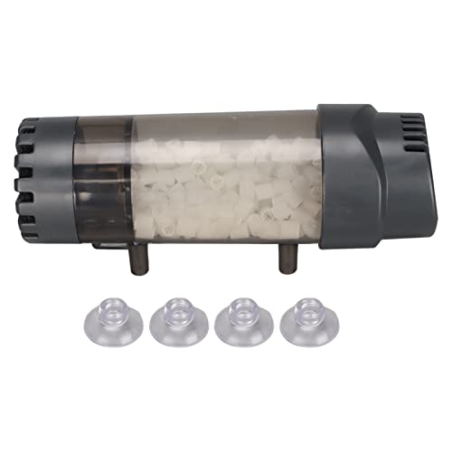 Phefop Aquarium-Schwammfilter, Bewegliches Bett, Doppelfiltrationsblase, Bio-Medienfilter, Wirbelschicht für die Erhöhung und den Zyklus von Fischsauerstoff von Phefop
