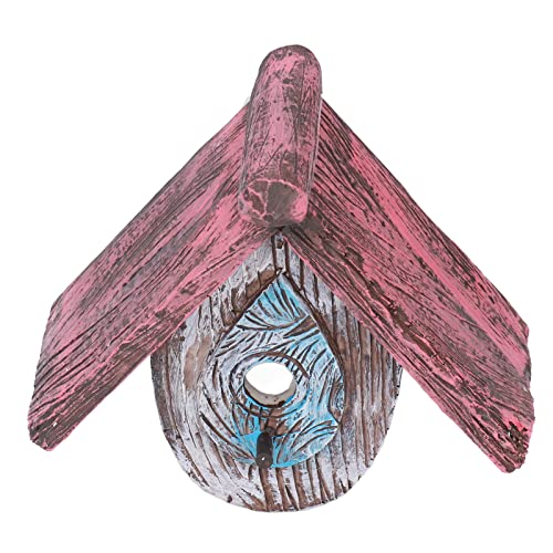 Phefop Bird House Roman Hanging Resin Handwerk für Gartenbaumdekoration, Am Besten für Vogelliebhaber, Anwendbar für Deck oder Hof (9191 Protokolle) von Phefop