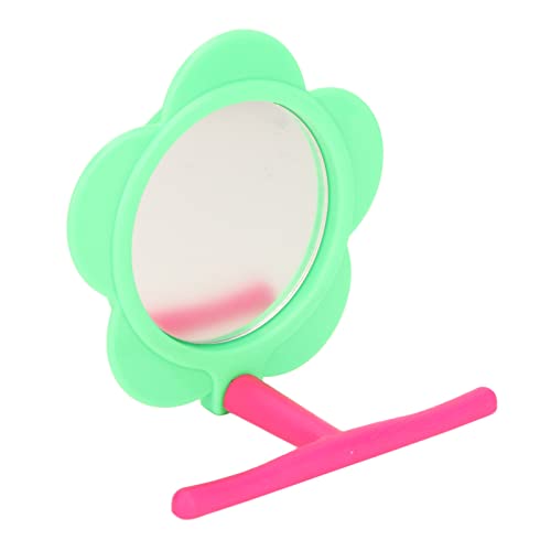 Phefop Buntes Plastik -Papageienspiegel -Ständer Spielzeug für Blockgie Lovebird Cockatiel, Sicheres Material Vogel Barschspielzeug Phefop Buntes Plastik -Papageienspiegel -Ständer Spielzeug für Blockgie Lovebird Cockatiel, Sicheres Material Vogel Barschspielzeug von Phefop