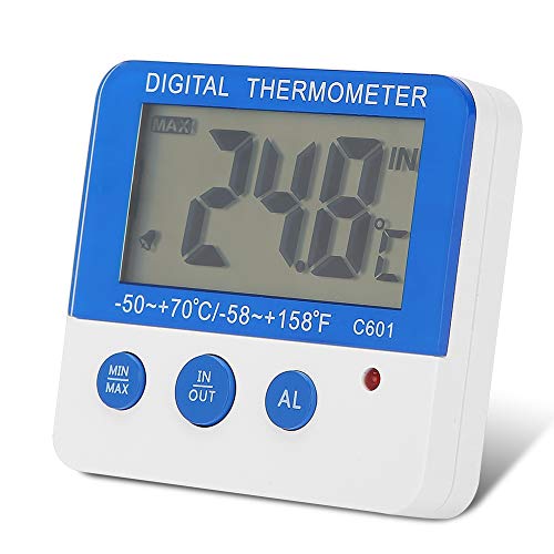 Phefop Elektronisches Thermometer, Thermometer, LCD-Indoor-Farm für Nutztiere Phefop Elektronisches Thermometer, Thermometer, LCD-Indoor-Farm für Nutztiere von Phefop