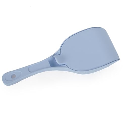 Phefop Ergonomische Katzenstreu -Schaufel Leichtes Design, Leicht zu Manövrieren, Multifunktionale Verwendung, PP -Material (Blue) von Phefop