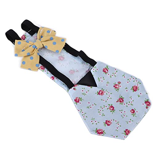 Phefop Geflügelwindel Atmungsable Gänse Kleidung Windel mit Hühnerente Geflügel, 1 Packung (M Blue) von Phefop