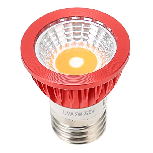Phefop Schildkröten, die Glühbirne, 2W -Infrarotsimulation Rohbeleuchtung Lampe Sonneneinstrahlung Heizlampe für Verschiedene Lampenschirme Geeignet (ND-28 220V) von Phefop