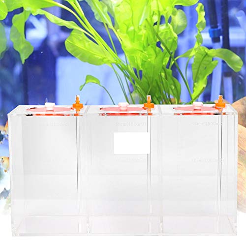 Phefop Transparenter Acryltitrationstank mit Beobachtungsskala - Vielseitiger Dosierpumpenreservoir für Verschiedene Spurenelemente - Abnehmbarer Deckel, Bequem für Hobbyisten (DT-45 4,5 Liter) von Phefop