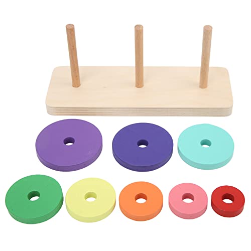 Phefop Vogelspielzeug, Vogelring-Wurfspiel, Puzzle-Spielzeug, Reduziert Angst für Papageien von Phefop