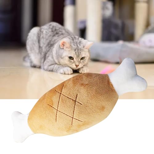 Quietschspielzeug für Hunde aus Plüsch, Weich, Bissfest, in Knochenform, Gefülltes Kauspielzeug für Hunde Quietschspielzeug für Hunde aus Plüsch, Weich, Bissfest, in Knochenform, Gefülltes Kauspielzeug für Hunde von Phefop