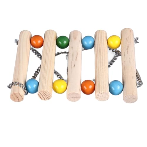Phefop Wellensittich-Spielzeug, Vogel-Wellensittich-Spielzeug, Vogelbarsch-Ständerspielzeug, Papageienschaukel, Kauen, Stehender Papagei, Kleiner Vogel, Meerschweinchen, Hamster Phefop Wellensittich-Spielzeug, Vogel-Wellensittich-Spielzeug, Vogelbarsch-Ständerspielzeug, Papageienschaukel, Kauen, Stehender Papagei, Kleiner Vogel, Meerschweinchen, Hamster von Phefop