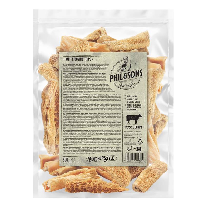 Phil & Sons Rinderpansen weiß - 500 g von Phil & Sons