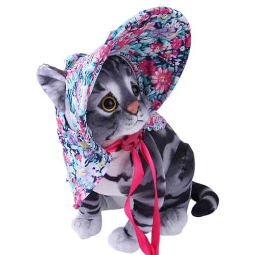 PhnkjGh Hunde-Sonnenblende-Mütze, Blumenmütze für Hunde | Verstellbarer Outdoor-Sport-Sonnenhut für Hunde | Sommer-Haustiervisier, atmungsaktive Haustiermütze mit Sonnenschutz, PhnkjGh Hunde-Sonnenblende-Mütze, Blumenmütze für Hunde | Verstellbarer Outdoor-Sport-Sonnenhut für Hunde | Sommer-Haustiervisier, atmungsaktive Haustiermütze mit Sonnenschutz, von PhnkjGh