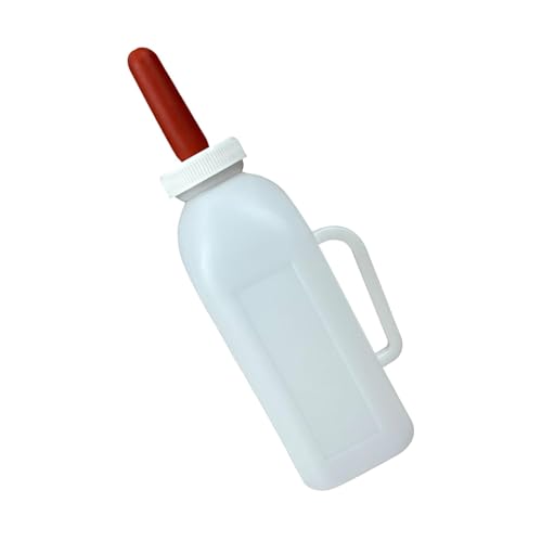 PhnkjGh Kälberflasche, Babyziegenflasche - Milchfütterer-Lammflasche,Stillflaschen für Kälber, Lamm-Futterflasche, Milchflasche, Ziegenflasche mit weichem Nippel, auslaufsicher von PhnkjGh
