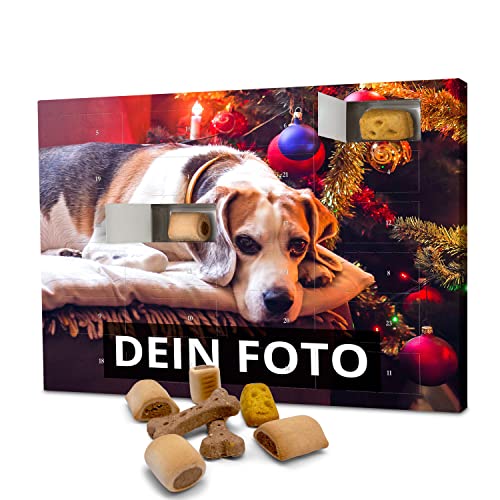 PhotoFancy - Hunde-Adventskalender mit eigenem Foto personalisiert - mit Leckerlis gefüllt - Weihnachtskalender für Hunde PhotoFancy - Hunde-Adventskalender mit eigenem Foto personalisiert - mit Leckerlis gefüllt - Weihnachtskalender für Hunde von PhotoFancy