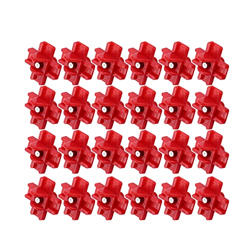 Piarktoy 24 Stück horizontale seitliche automatische Geflügelnippel saubere Trinker Waterer Waterer für Huhn oder Wachteln Piarktoy 24 Stück horizontale seitliche automatische Geflügelnippel saubere Trinker Waterer Waterer für Huhn oder Wachteln von Piarktoy